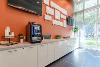 Sip with me coffee bar and live twitter wall